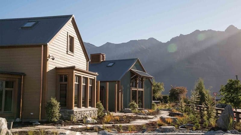 camp-glenorchy-terra-lana-wool-insulation Terra Lana wool insulation, chosen for its natural thermal performance and sustainable credentials, was a key part of the construction at Camp Glenorchy